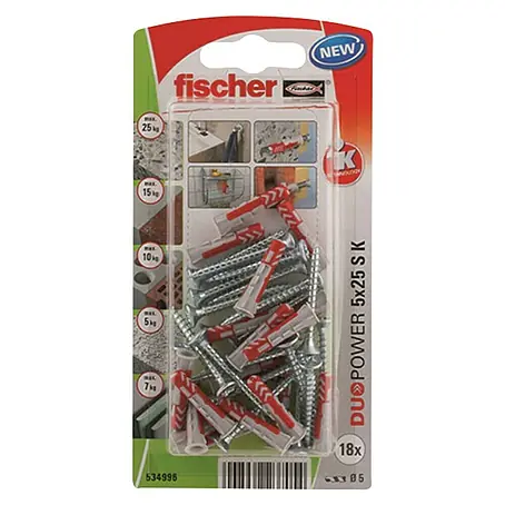 Fischer Duopower Set vijaka s tiplama