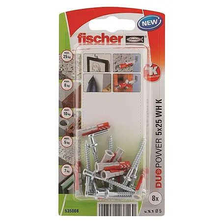 Fischer Duopower Komplet tipli