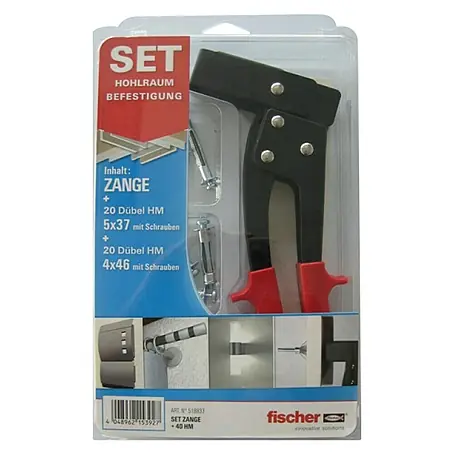 Fischer  Set metalnih tipli za šuplje građevinske materijale