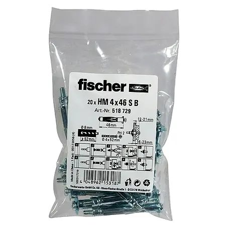 Fischer  Metalna tipla za šupljine