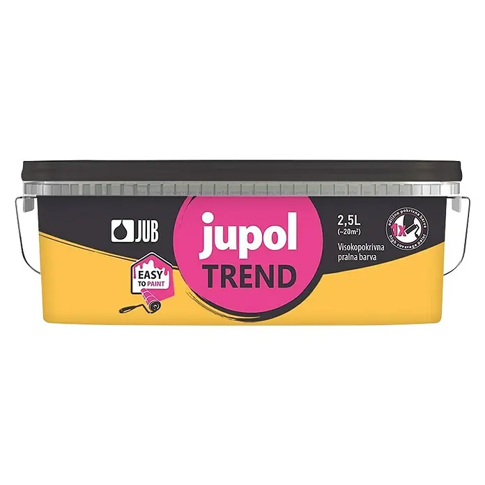 Jub Unutarnja disperzijska boja , Trend, curry - Curry, 2,5 l - Pogled sprijeda