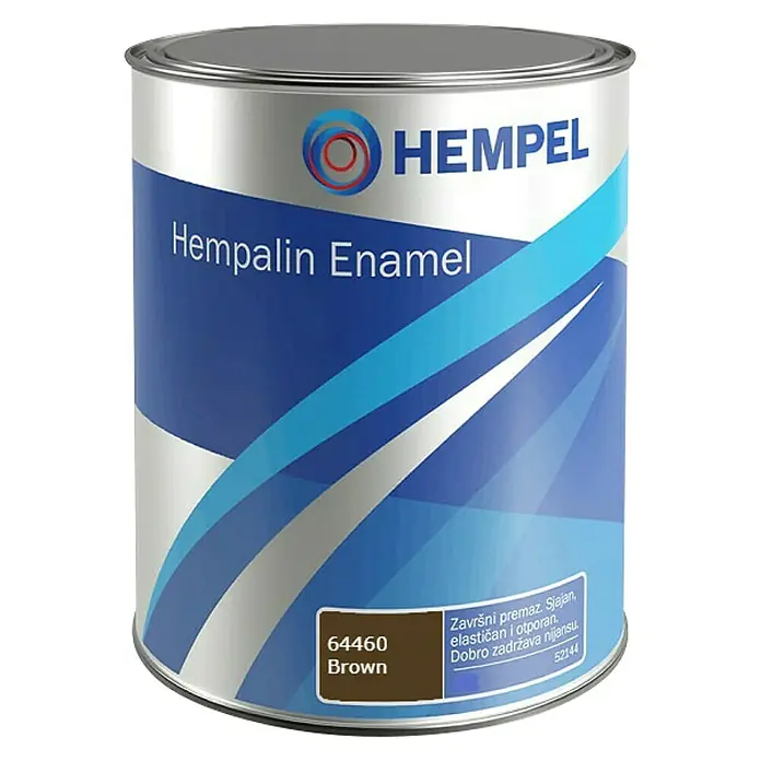 Hempel Završni premaz 52144 - Smeđe boje, 200 ml - Pogled sprijeda
