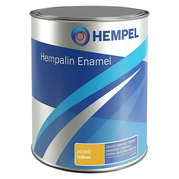 Hempel Završni premaz 52144 - Žute boje, 200 ml - Pogled sprijeda