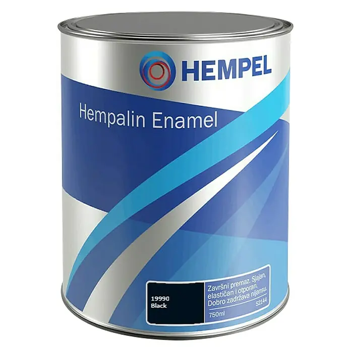 Hempel Završni premaz - 750 ml, Crne boje - Pogled sprijeda