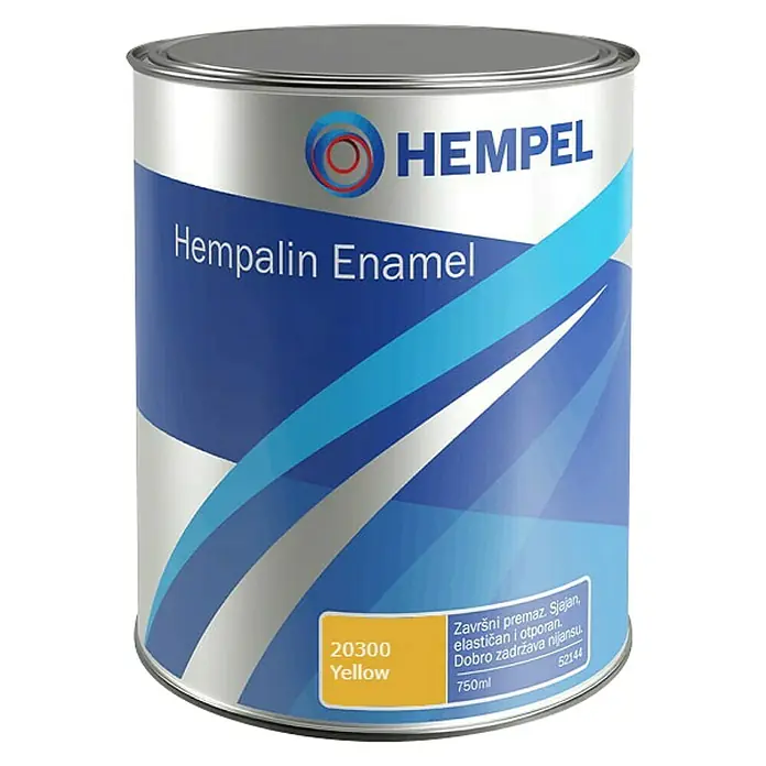 Hempel Završni premaz - 750 ml, Žute boje - Pogled sprijeda