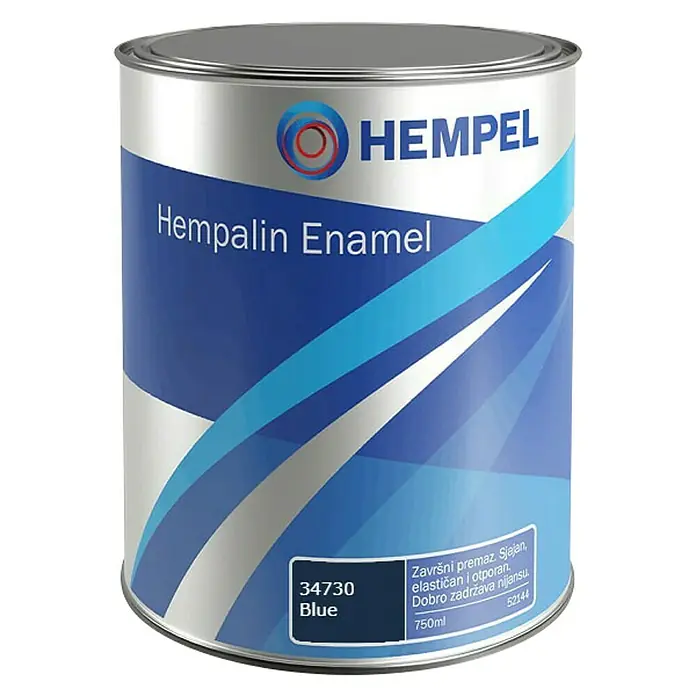 Hempel Završni premaz 52144 - 750 ml, Plave boje - Pogled sprijeda