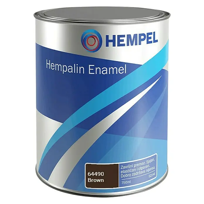 Hempel Završni premaz 52144 - Tamnosmeđe boje, 750 ml - Pogled sprijeda