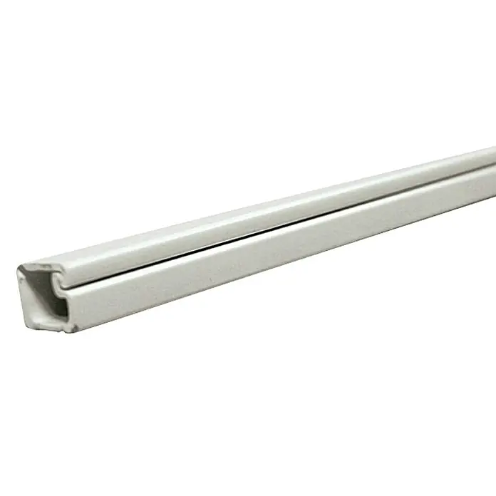 Kanalica za kabel - Bijele boje, 2 m x 10 mm x 10 mm - Dijagonalni pogled