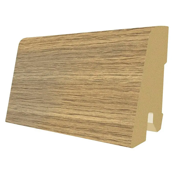 Egger Podna kutna lajsna hrast Creston - 2,4 m x 17 mm x 60 mm - Dijagonalni pogled