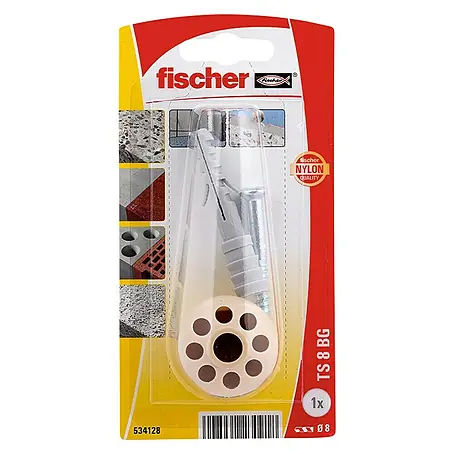 Fischer  Zaustavljač vrata TS 8 W K NV
