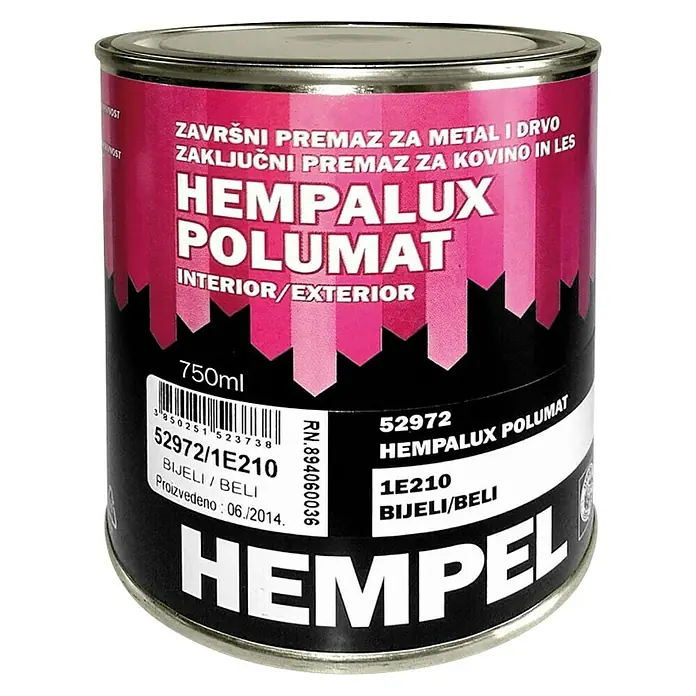 Hempel Lak u boji - Plave boje, 750 ml - Pogled sprijeda