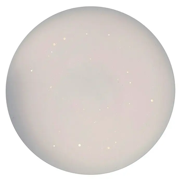 Ferotehna LED stropna svjetiljka Diamond Sky - 24 W, D x Š x V: 380 x 380 x 110 mm, Bijele boje, Topla bijela - Pogled odozdo