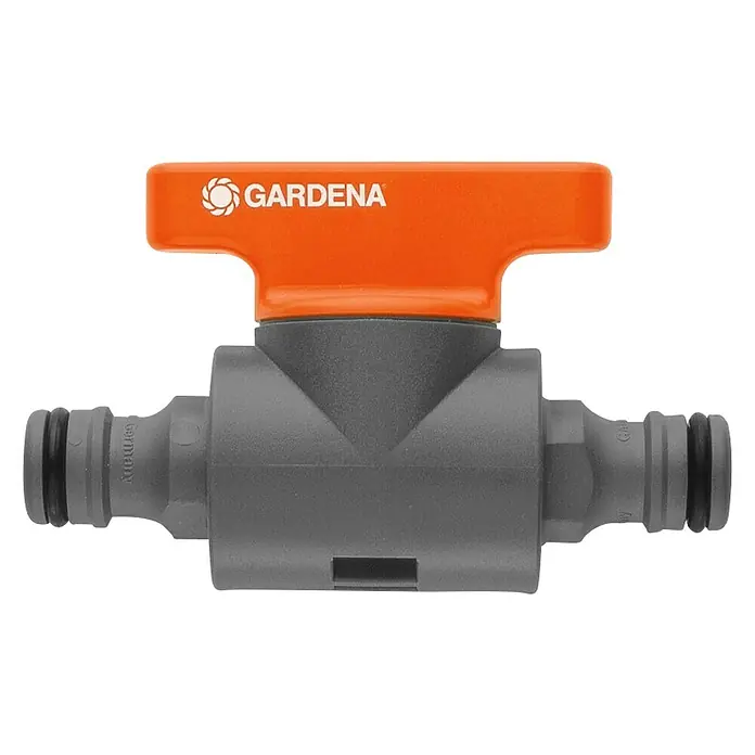 Gardena Spojnica za crijevo - ½″, S regulacijskim ventilom - Pogled sprijeda