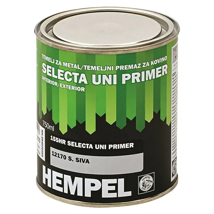 Hempel Univerzalni temeljni premaz - 750 ml, Svjetlosive boje - Pogled sprijeda