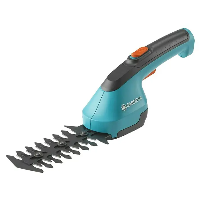 Gardena AccuCut Set škara za travu i grmlje - 3,6 V, Litij-ionska, 1,5 Ah, Širina noža: 8 cm - Dijagonalni pogled