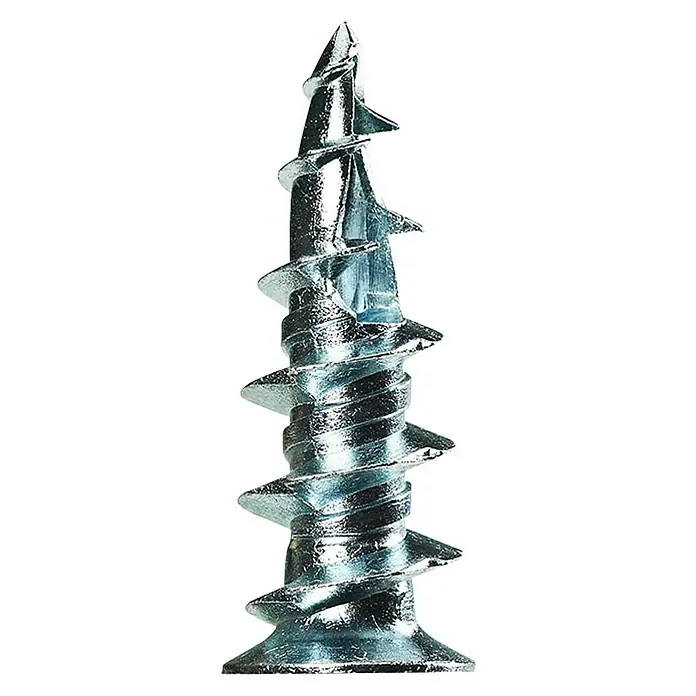 Cobra Tiple za gips - Promjer: 3,5 mm, Opteretivost: Maks. 28 kg, 4 kom, Samourezni navoj, Cink - Detaljan prikaz