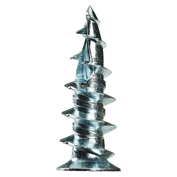 Cobra Tiple za gips - Promjer: 4 mm, Opteretivost: Maks. 28 kg, 4 kom, Samourezni navoj, Cink - Detaljan prikaz