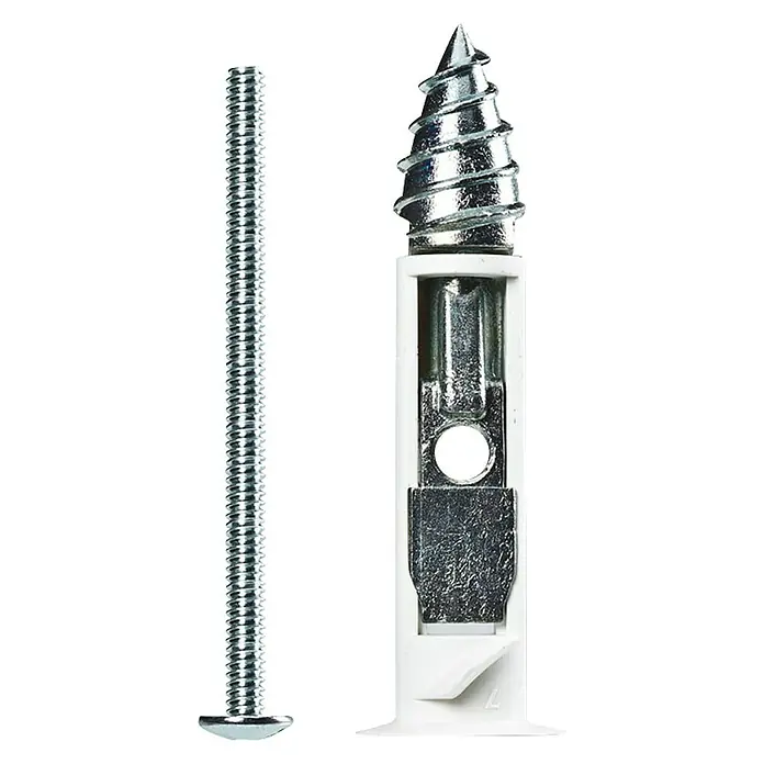 Cobra Tiple za gipsane ploče Drillertoggle - Ø x D: 4 x 50 mm, Opteretivost: Maks. 50 kg, 6 kom, Plastika - Detaljan prikaz