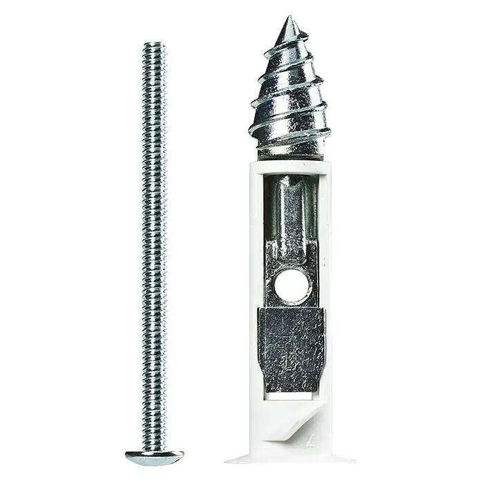 Cobra Tiple za gipsane ploče Drillertoggle - Ø x D: 5 x 50 mm, Opteretivost: Maks. 50 kg, 2 kom, Plastika - Pogled s gornje strane