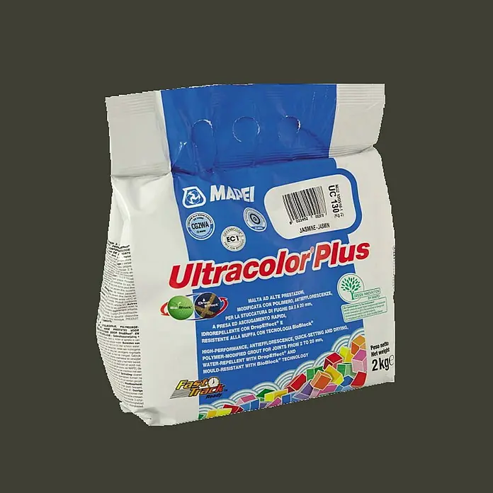 Mapei Masa za fugiranje za pločice Ultracolor Plus 120 - Crne boje, 2 kg - Detaljan prikaz
