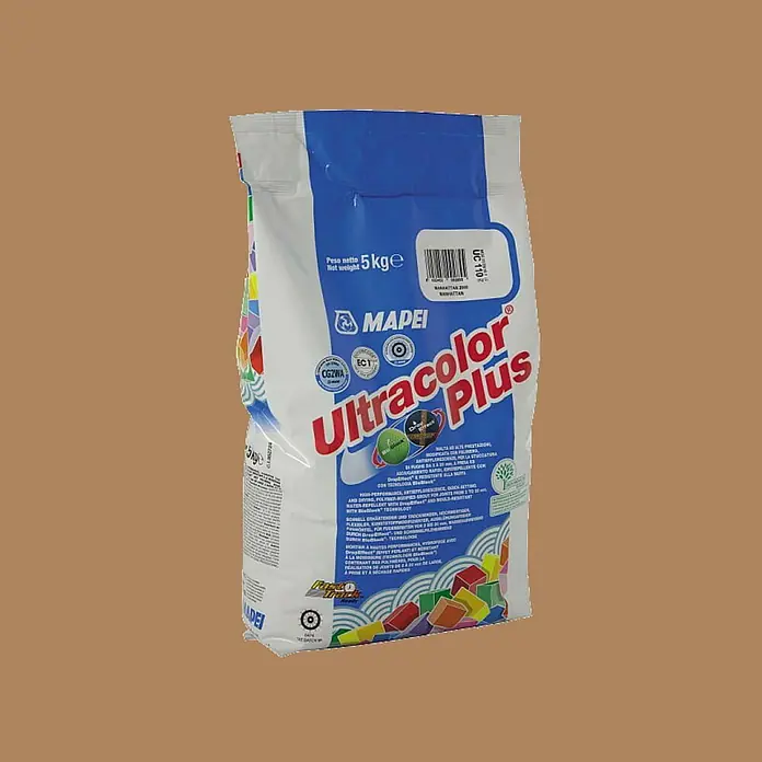 Mapei Masa za fugiranje za pločice Ultracolor Plus 142 - Smeđe boje, 5 kg - Detaljan prikaz