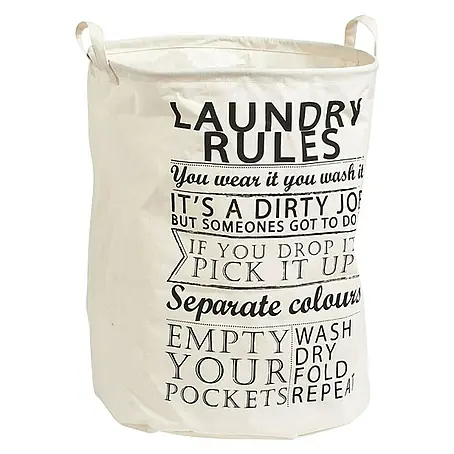 Spremnik za rublje Laundry Rules