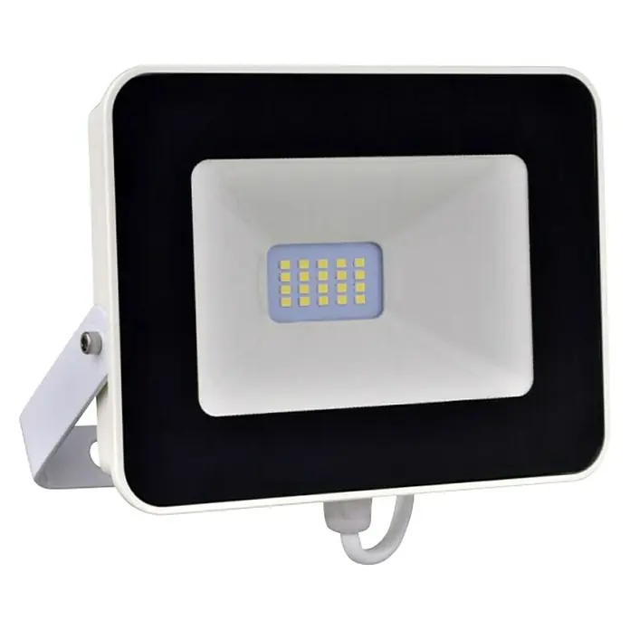 Ferotehna LED senzorski reflektor - 10 W, Crne boje, IP65 - Dijagonalni pogled