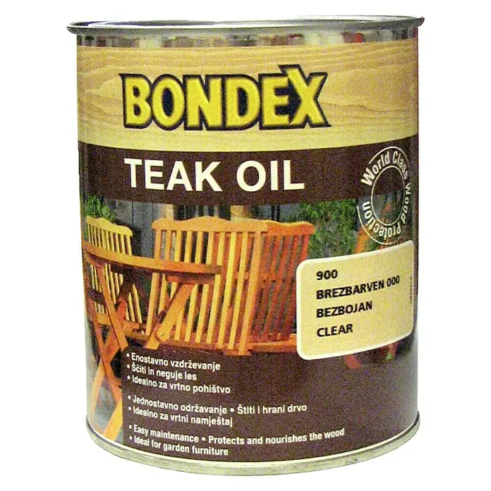Bondex Ulje za drvo - Bezbojno, 750 ml - Pogled sprijeda