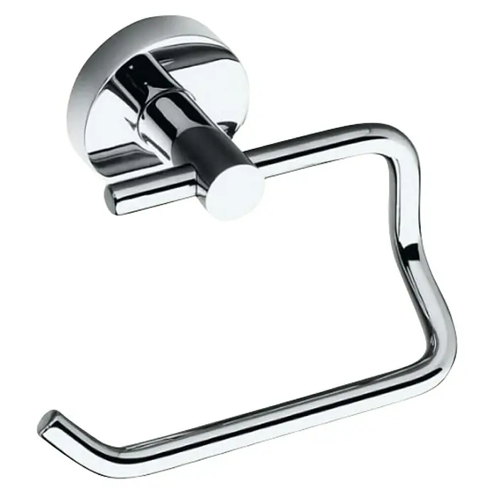 Bemeta Omega Držač toaletnog papira - Srebrne boje, Metal - Dijagonalni pogled