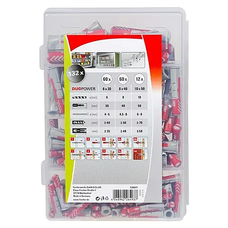 Fischer Duopower Set vijaka s tiplama