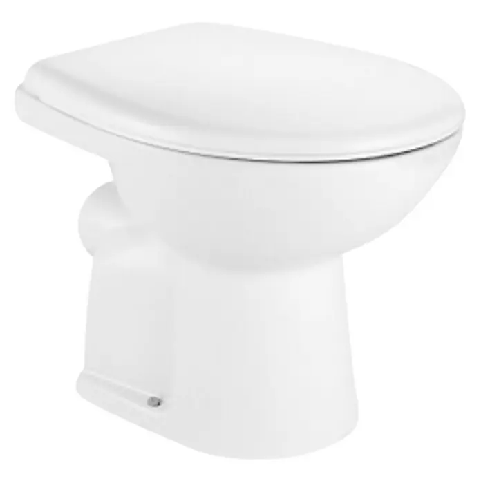 Roca Adele WC daska - Duroplast, Bijele boje - Dijagonalni pogled