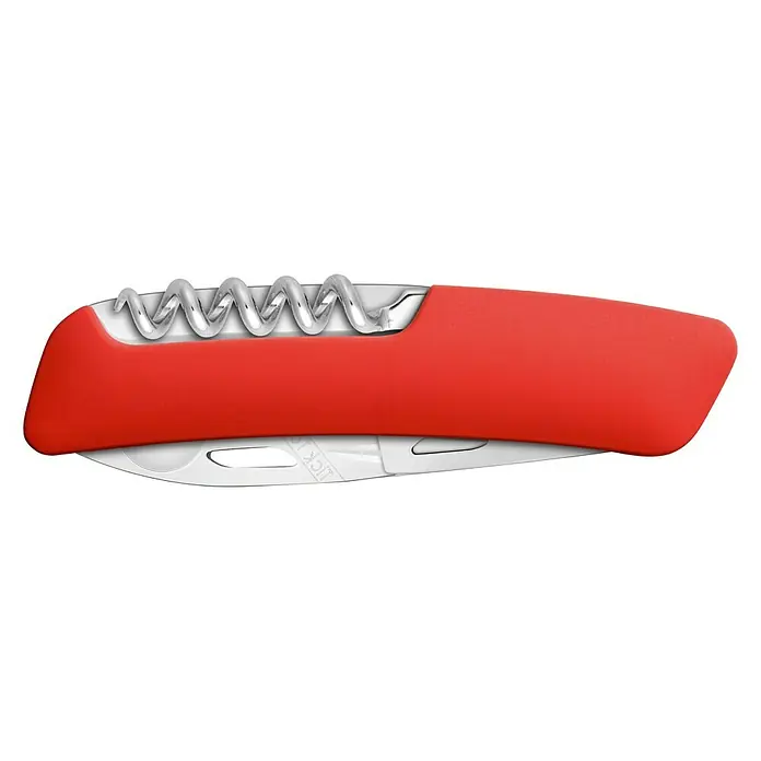 Swiza Taschenmesser Tick Tool 03 - Klingenlänge: 75 mm, Rot - Linke Seitenansicht