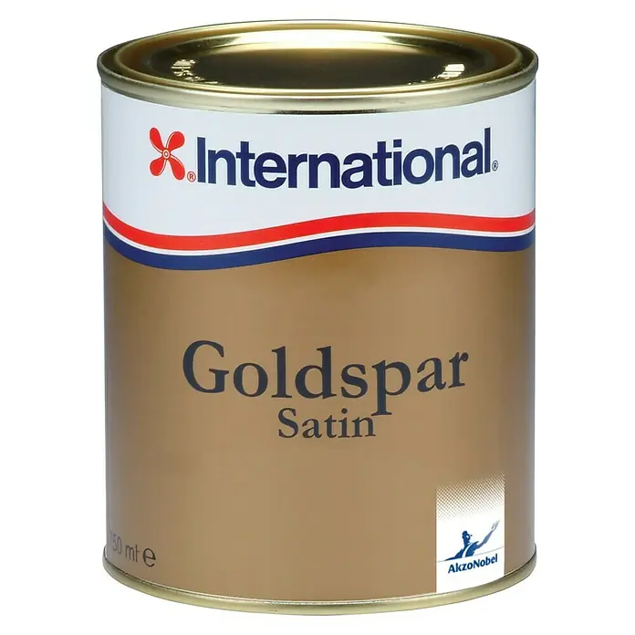 International Polyurethan-Klarlack Goldspar - Transparent, 750 ml, Seidenglänzend - Vorderansicht