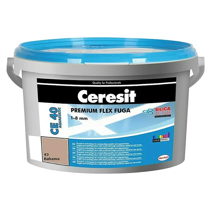 Ceresit Fleksibilna masa za fugiranje - Boja: Bahama bež boje, 2 kg - Pogled sprijeda