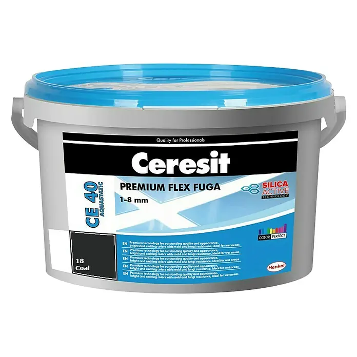 Ceresit Fleksibilna masa za fugiranje - Boja: Crne boje, 2 kg - Pogled sprijeda