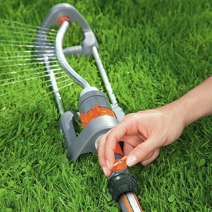 Gardena Regulator za vrtno crijevo - ¾ cola / ⁵⁄₈ cola - Proizvod u upotrebi
