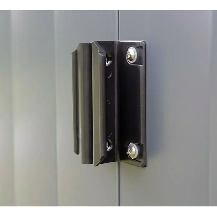 Metalna vrtna kućica Spacemaker - D x Š: 241,9 x 313,1 cm, Debljina stijenke: 0,26 mm - Detaljan prikaz