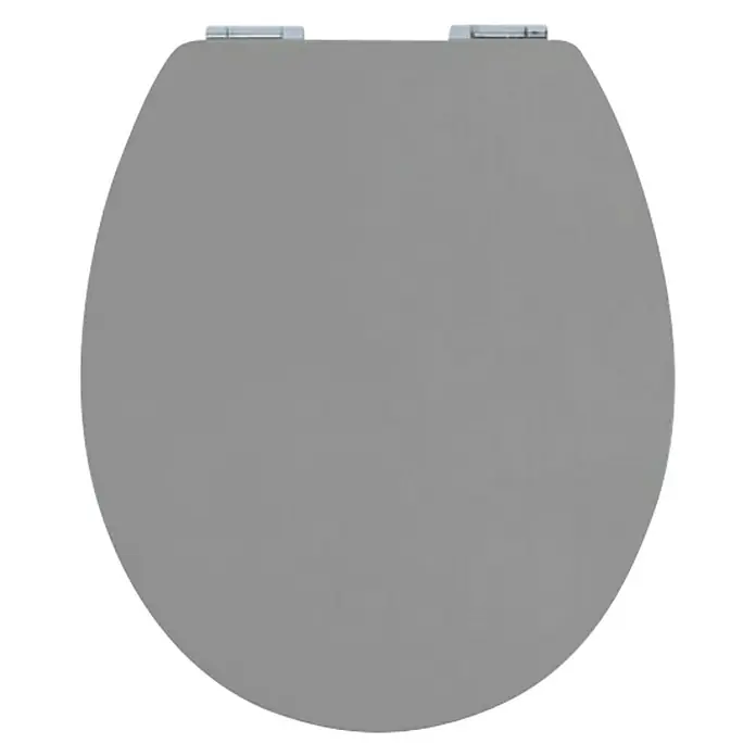 Poseidon WC daska Kolorit - Samospuštajuća, MDF, Antracit - Pogled odozgo
