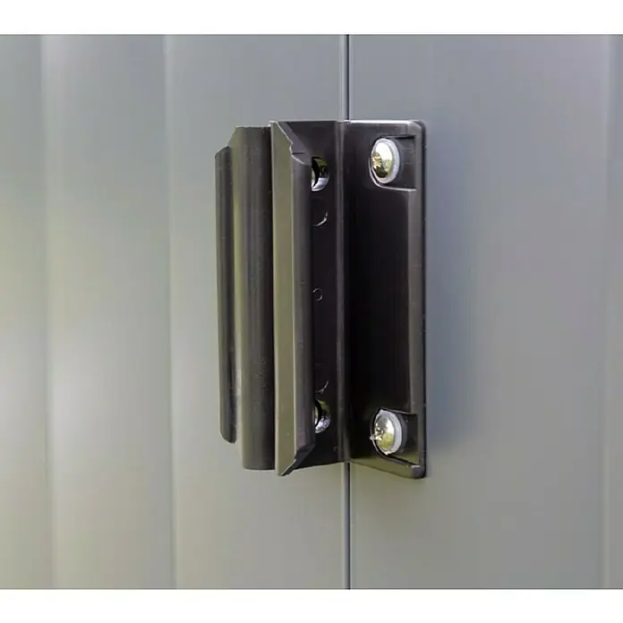Metalna vrtna kućica Spacemaker - D x Š: 370,2 x 313,1 cm - Detaljan prikaz