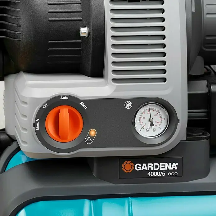 Gardena Kućni automat za vodu 4000/5 ECO - 850 W, Maksimalni protok: 3.500 l/h, Maksimalni tlak: 4,5 bar - Detaljan prikaz