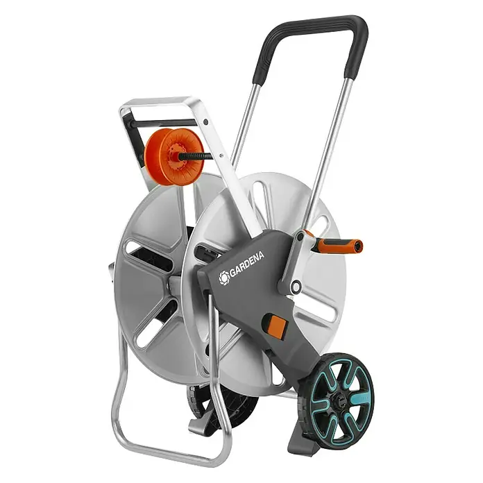 Gardena Kolica za vrtno crijevo CleverRoll L Easy - Metal, Kapacitet crijeva: 100 m, 13 mm (½″) - Dijagonalni pogled