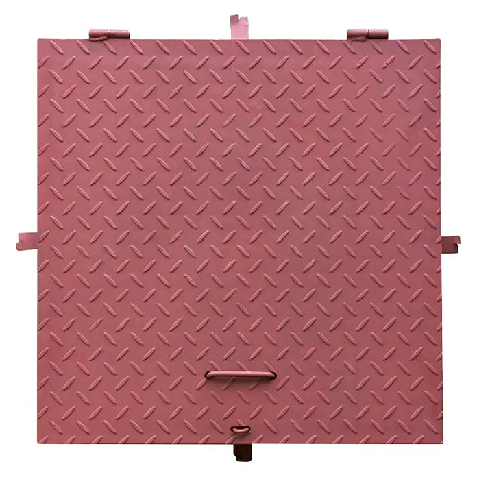 Poklopac za šahtove - 60 x 60 cm - Pogled s gornje strane