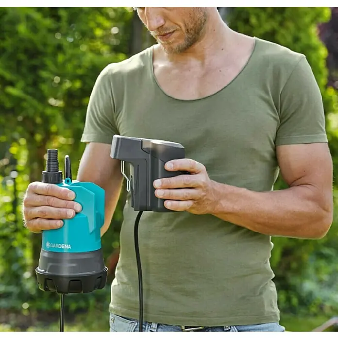 Pumpa za navodnjavanje kišnicom - Maksimalni protok: 1.900 l/h - Proizvod u upotrebi