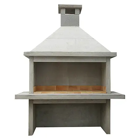 Kamin za roštiljanje glatki beton
