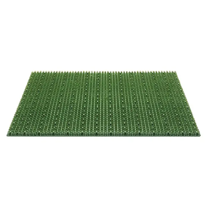Vanjski otirač za noge Condor - Zelene boje, D x Š: 40 x 60 cm, 100 % polietilen - Pogled odozgo