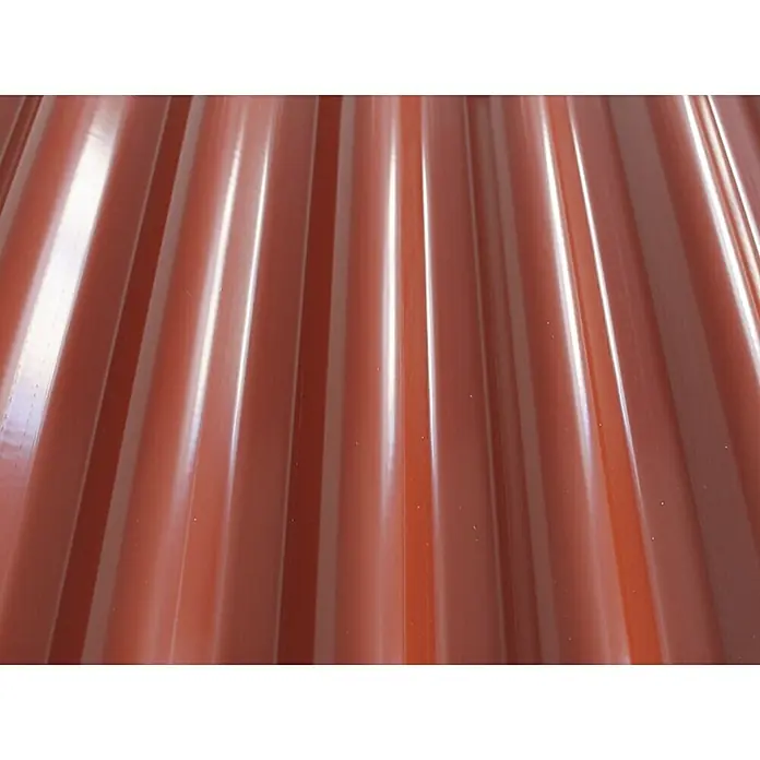 Odem Valovita ploča Guttaeco - Crvene boje, 2 m x 1,1 m x 1,8 mm, PVC - Detaljan prikaz