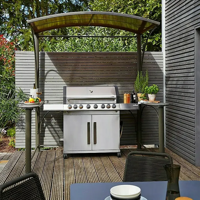 Kingstone Plinski roštilj Cliff 655-2 - Broj plamenika: 6, 27,2 kW - Živopisni prikaz
