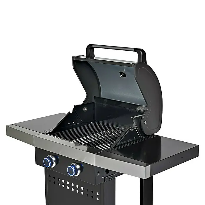Grillstar Plinski roštilj Atlanta 200 II - Broj plamenika: 2, 7 kW - Detaljan prikaz
