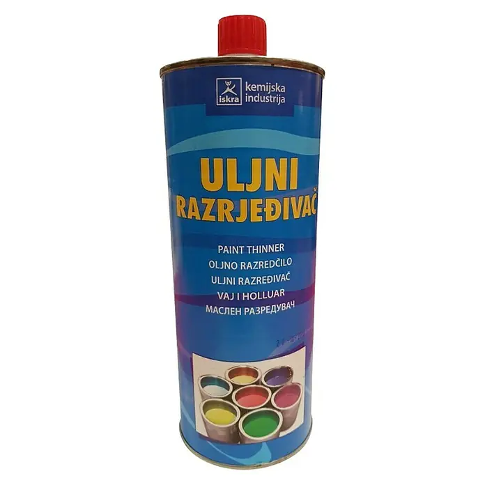 Iskra Razrjeđivač uljni - 1 l, Bezbojno - Pogled sprijeda
