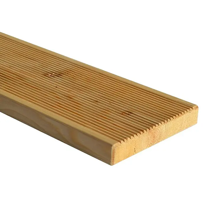 Daska za terase AB - 400 x 14,5 x 2,4 cm, Natur - Dijagonalni pogled